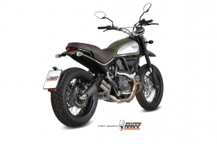 Mivv Double Gun Titanium Ducati Scrambler 2015-20206